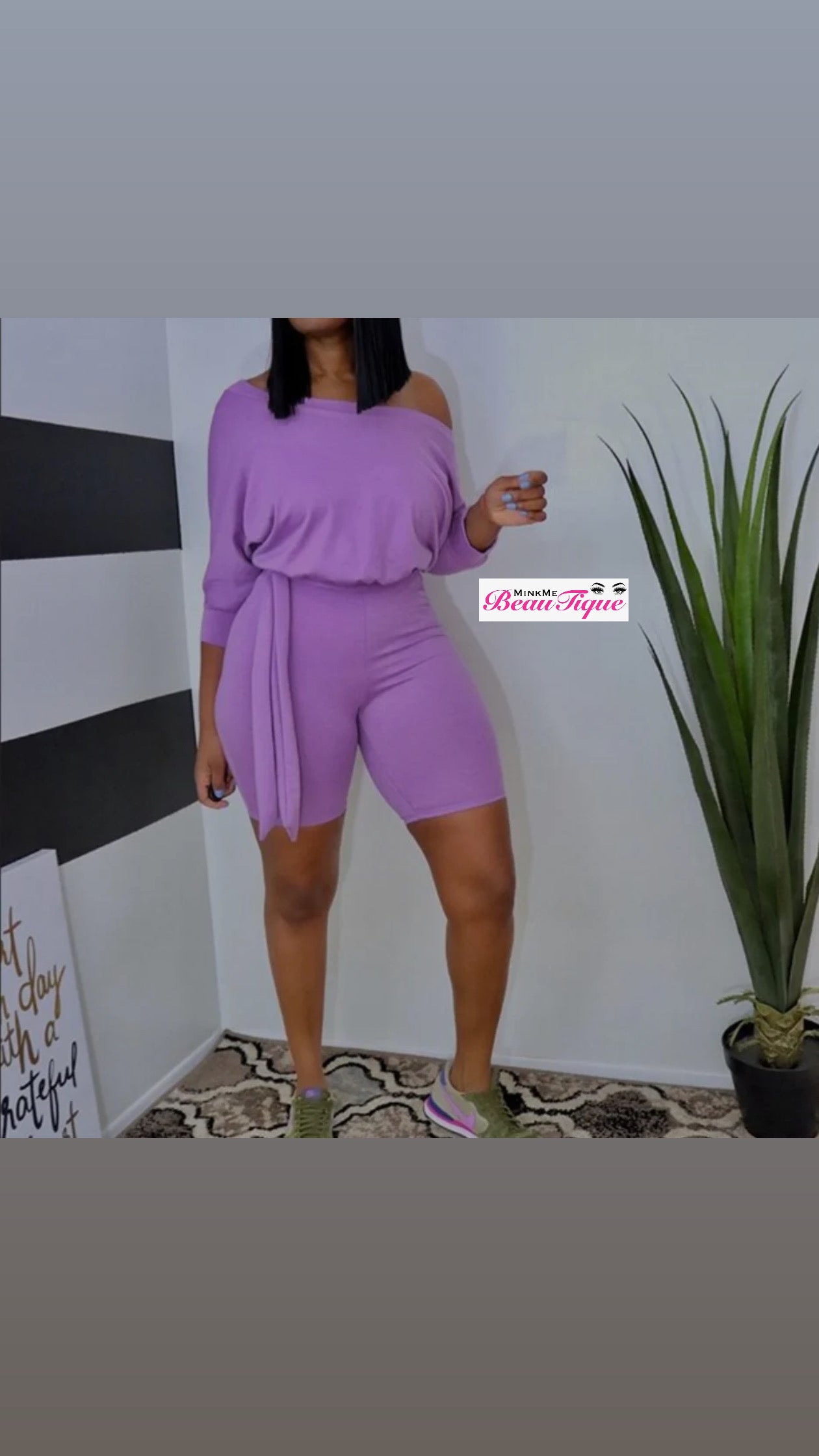 Lavender romper