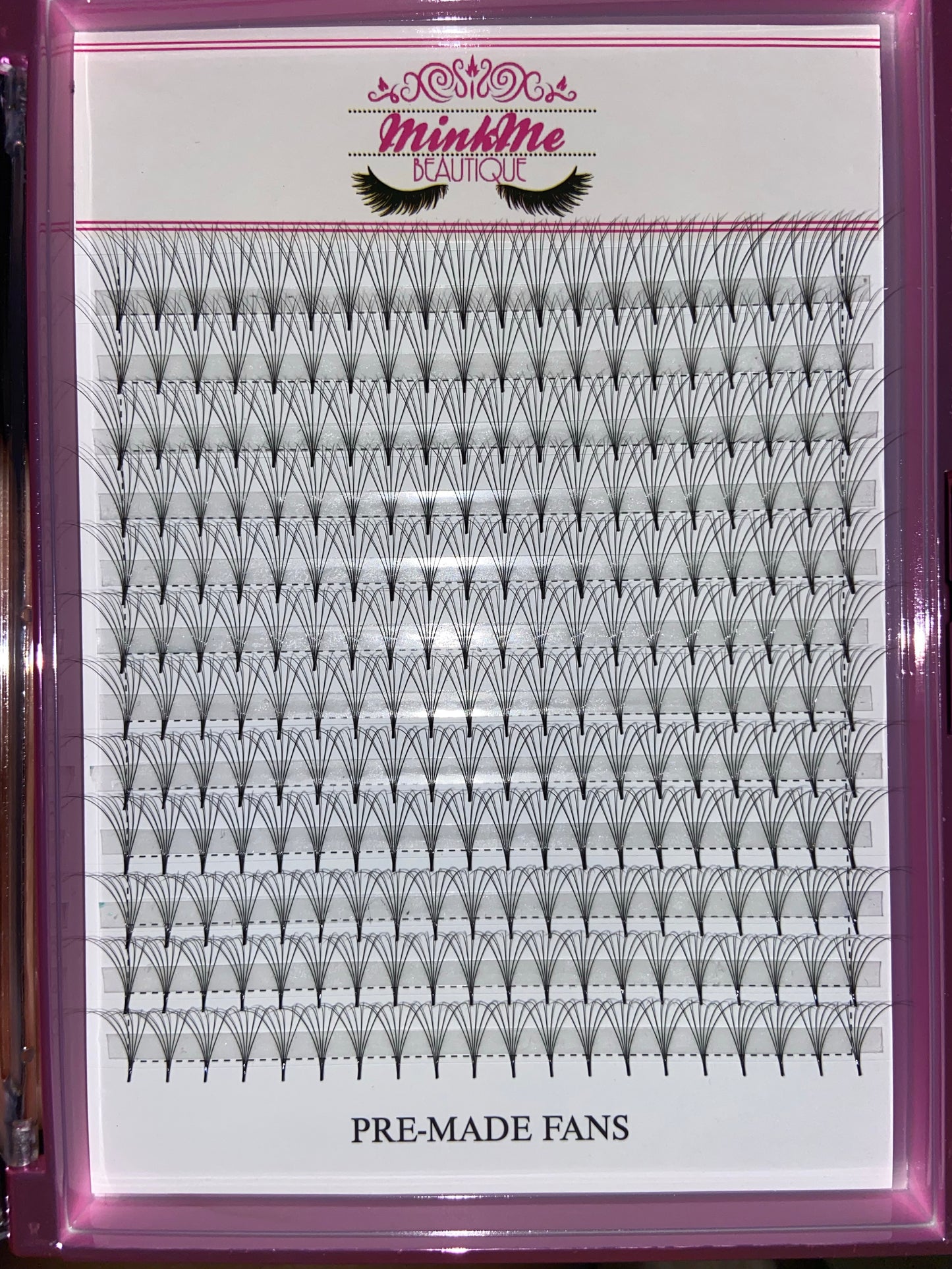 Double Lined Eyelash Extension Trays