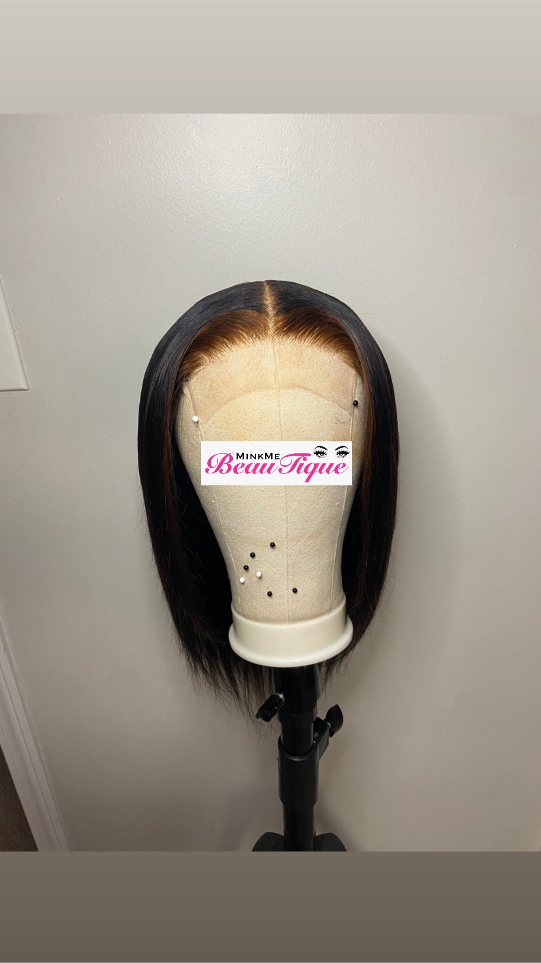 14” “Peek a boo” Closure Wig