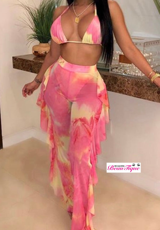 Pink Lemonade Two Piece Swimsuit