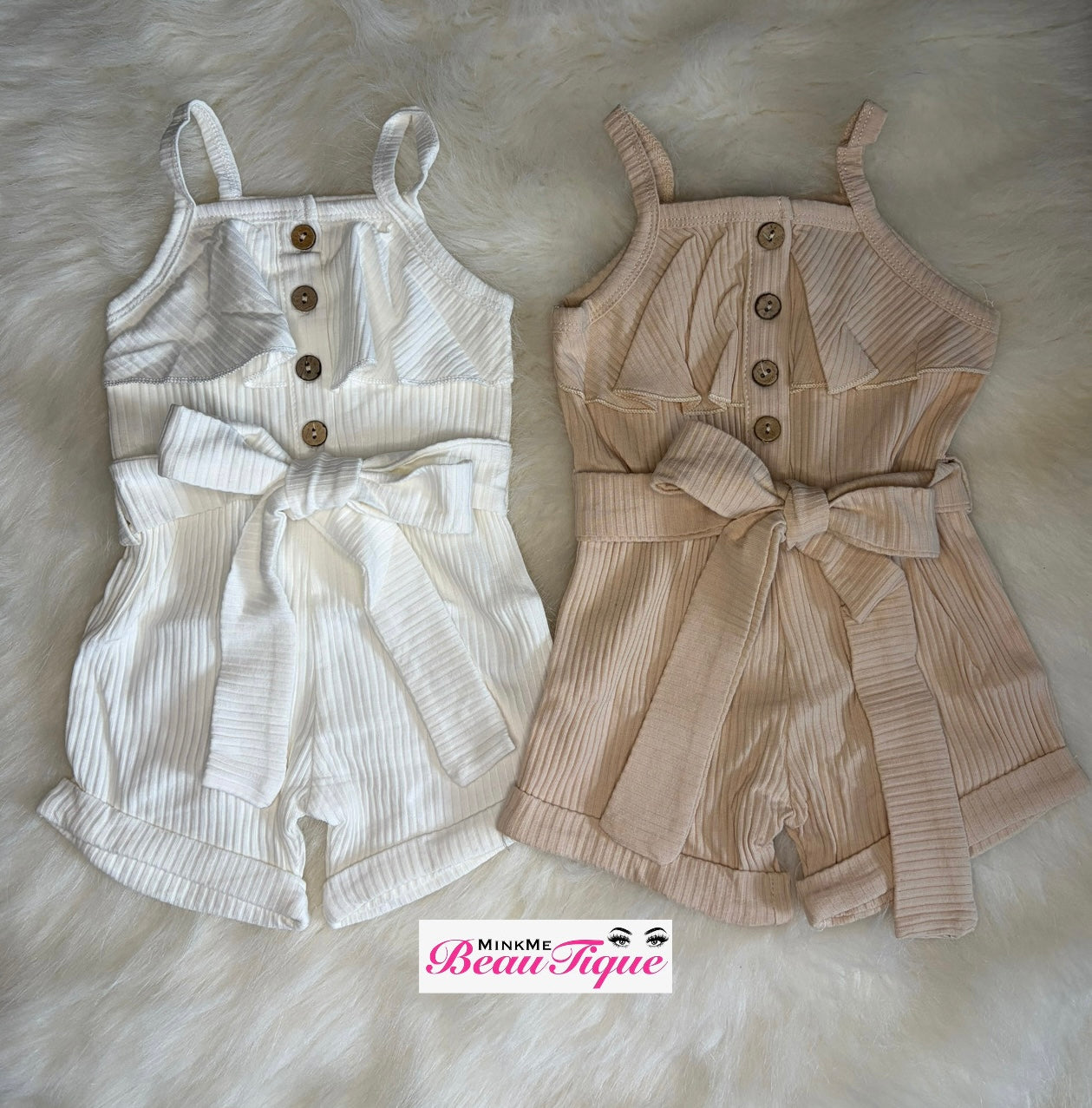 Bow Tie Rompers