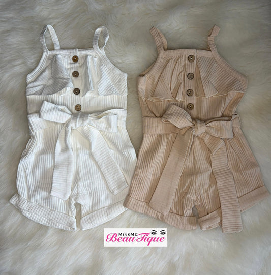 Bow Tie Rompers