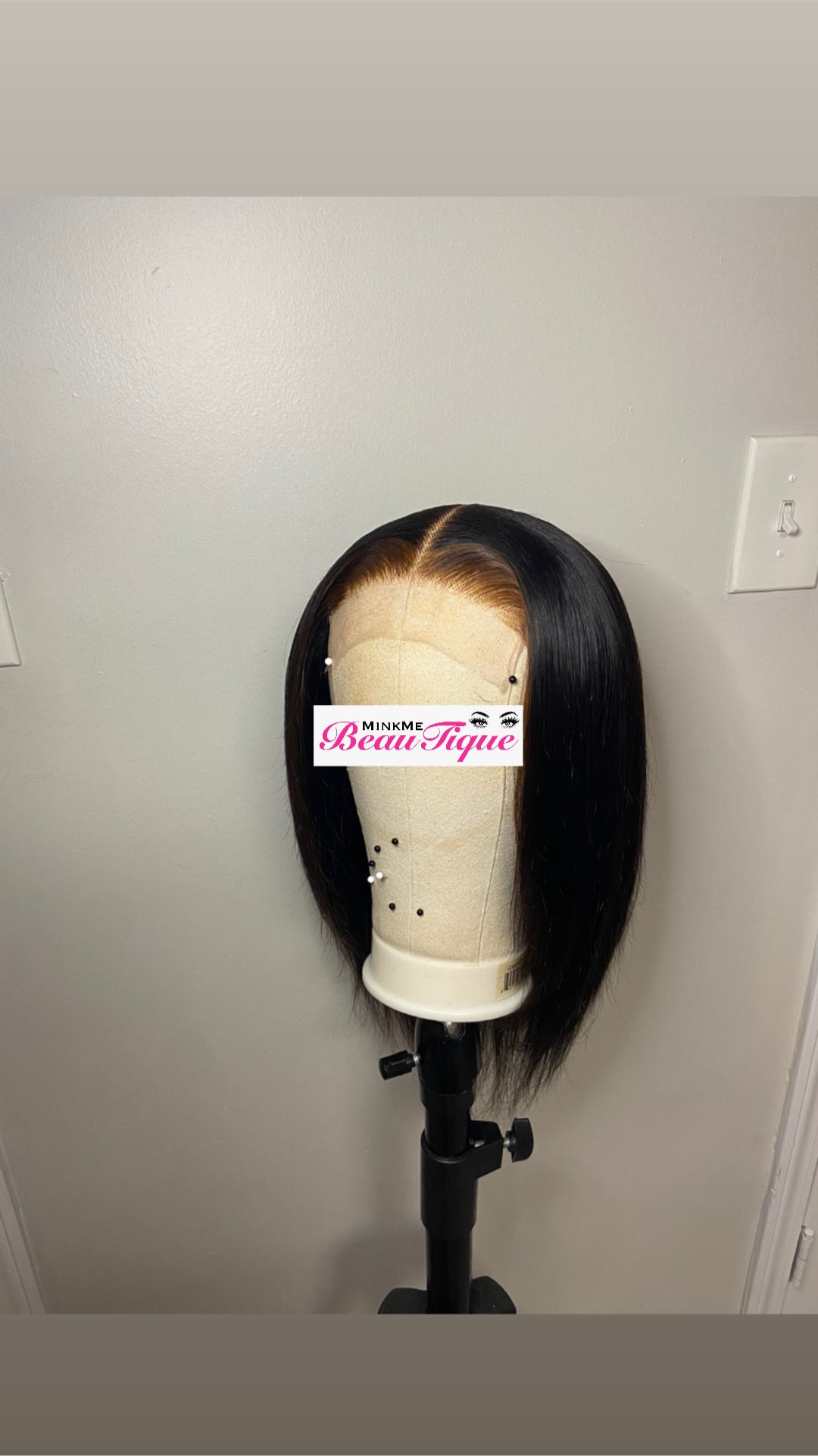 14” “Peek a boo” Closure Wig