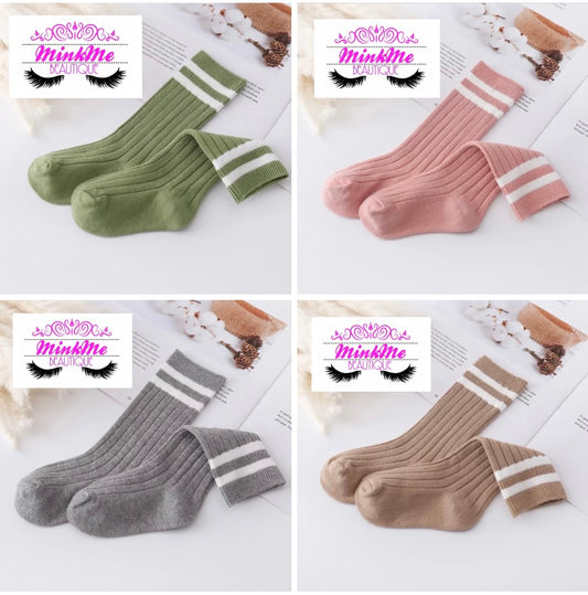 Striped Socks (Knee High)