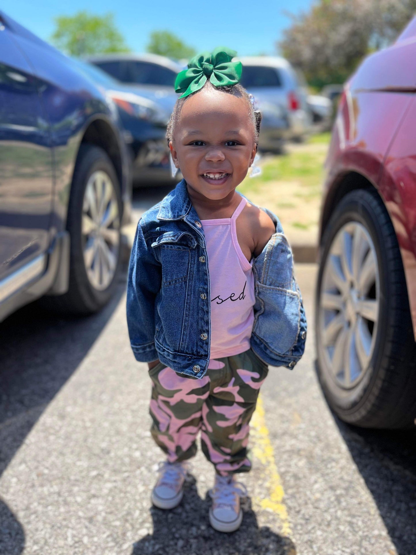Pink Camo Two Piece