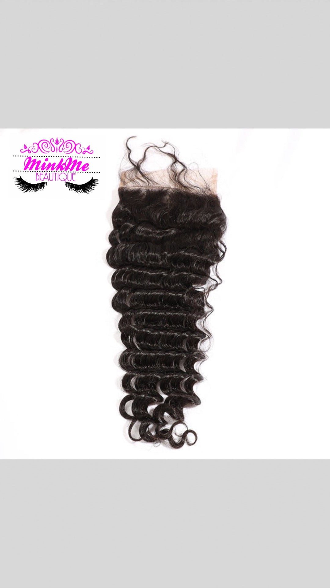 1B Transparent Lace Closures (4x4)