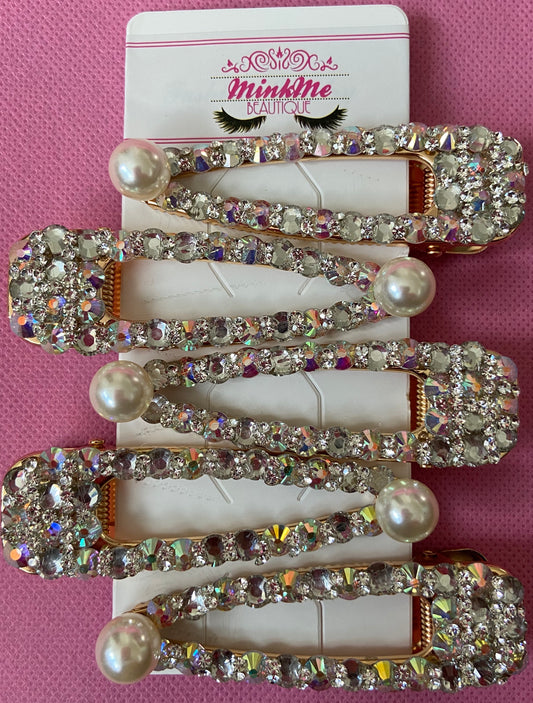 Colorful Diamond Hair Clips