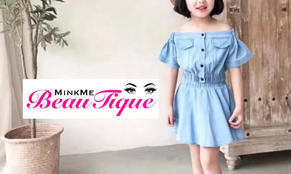 Jean Skirt Set