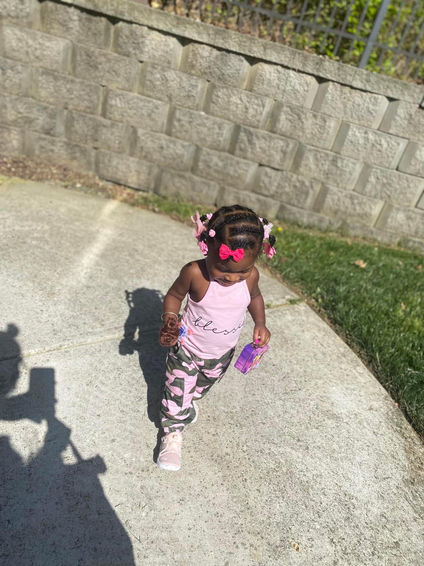 Pink Camo Two Piece